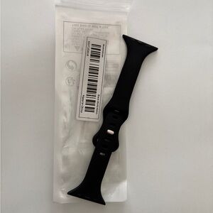 Apple Watch Black Silicone Watch Band 38/40/41mm